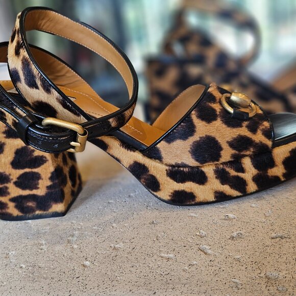 GUCCI  Women's Horsebit sandal size 37+ - Picture 4 of 16